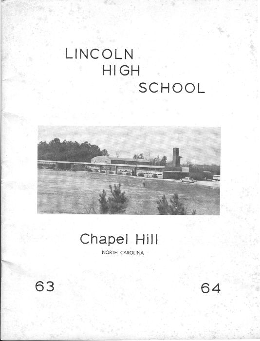 1963-64 Lincoln High Yearbook cover