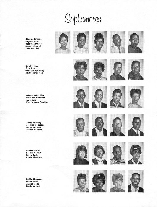 1963-64 Lincoln High Yearbook Page 11