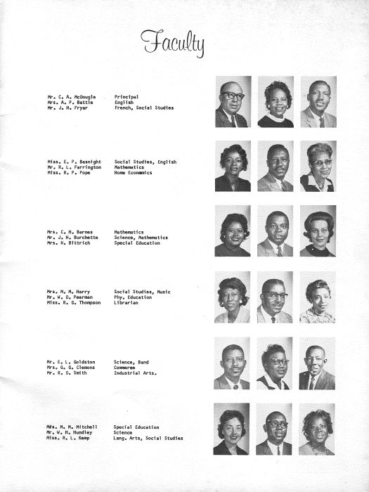 1963-64 Lincoln High Yearbook Page 3