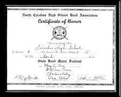 1962 Band Award