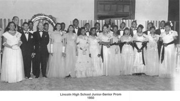 1957 Lincoln High Prom