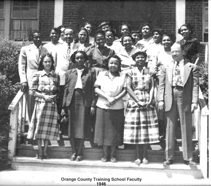 1946 Orange County Training School Faculty