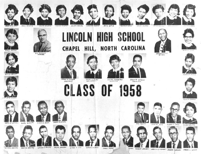 1958 Lincoln High Graduating Class