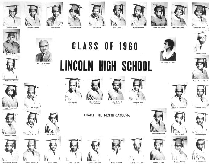 1960 Lincoln High Graduating Class