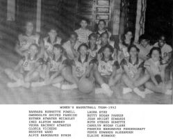 1952 Lincoln High School Women's Basketball Team
