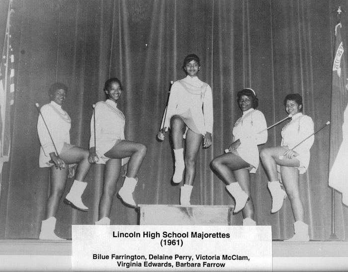 1961 Lincoln High School Majorettes